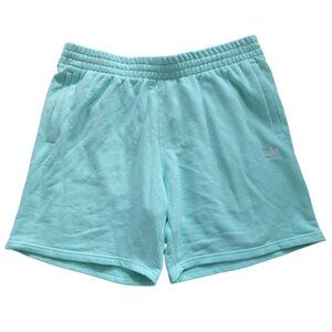 Adidas Essential Teal Green 100% Cotton Lounge Activewear Shorts Men's 2XL